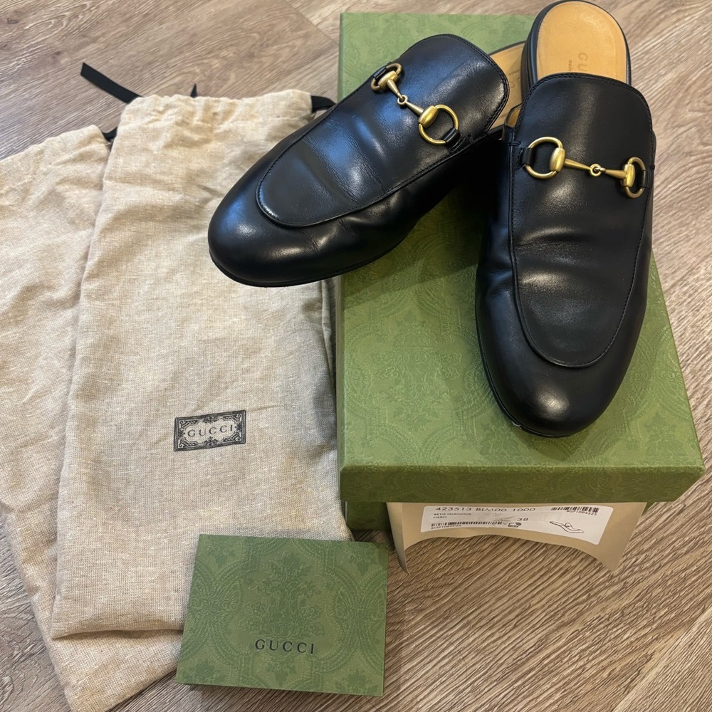 Gucci Princetown Mule Black Size 38
